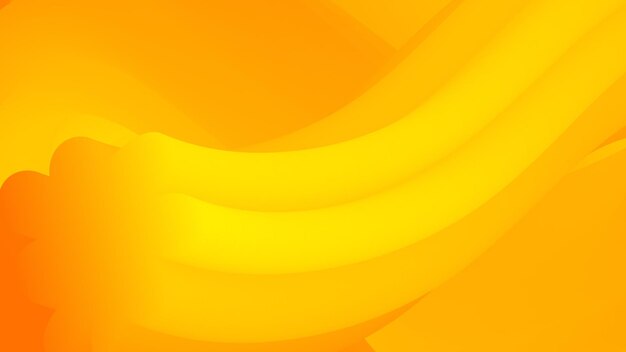Fluid wave orange background