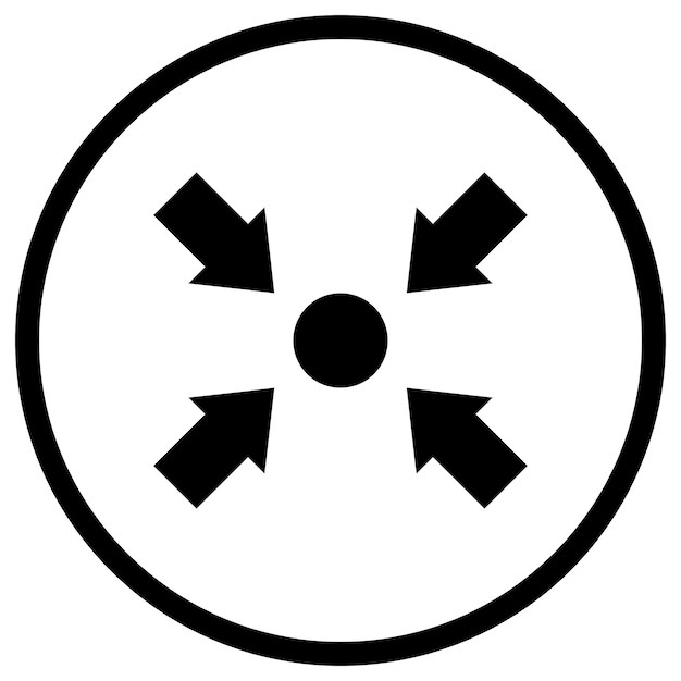 Focus Vector Icon Design Illustration
