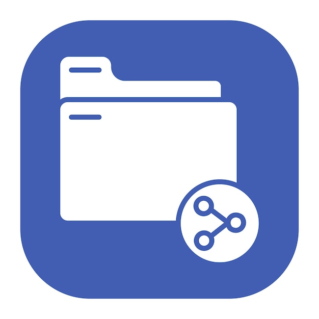 Folder Sharing Icon