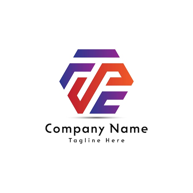 fpe letter creative logo design icon