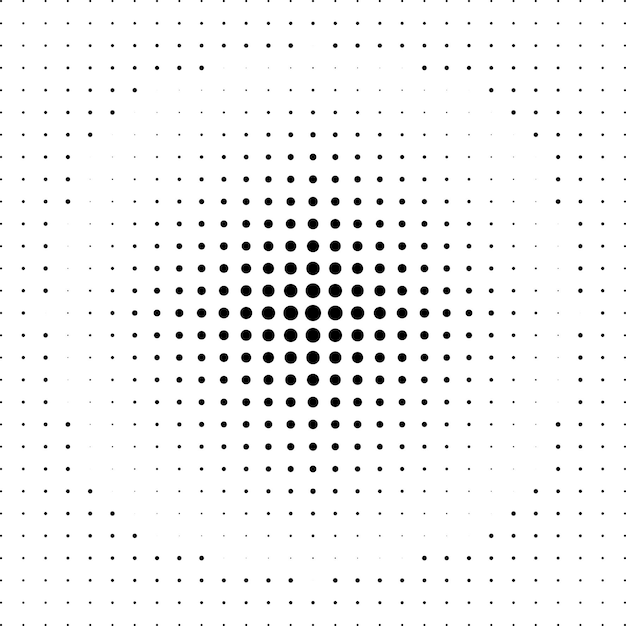 free halftone circular background