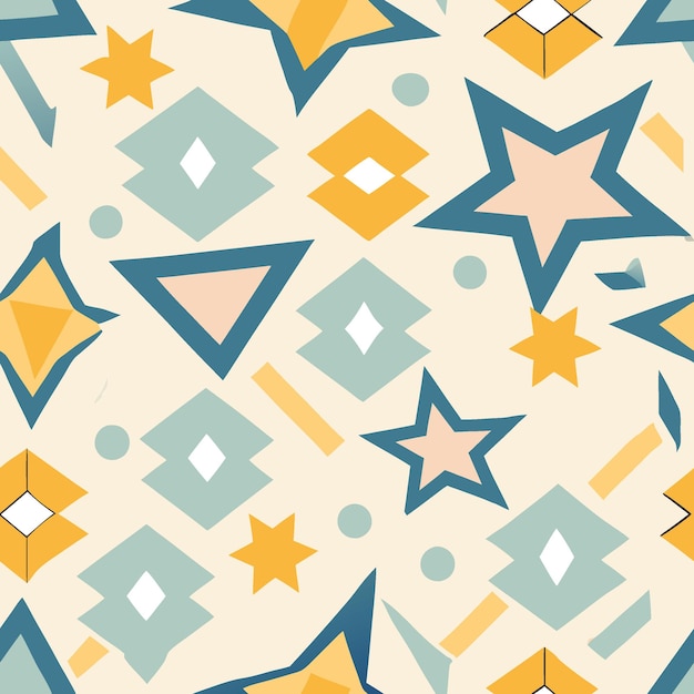 free seamless pattern abstract texture geometric vector illustration design wallpaper background