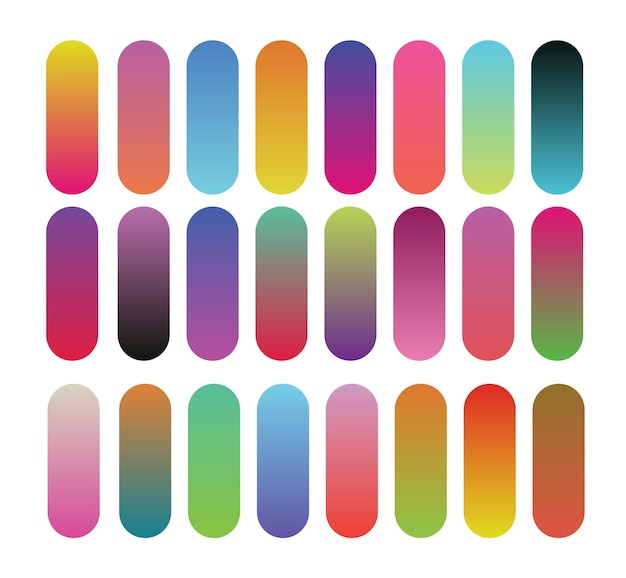 Free vector abstract colorful gradient or background collection