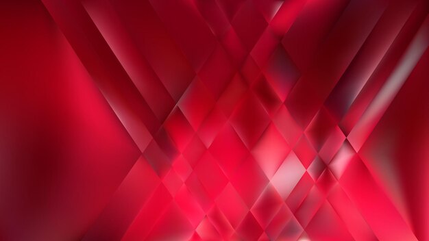 Free Vector Geometric Abstract Red Background Design