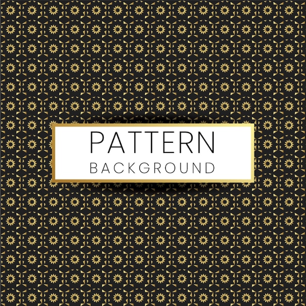 Free vector geometric luxury pattern template