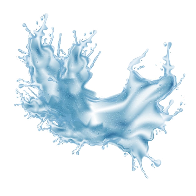 Fresh splash. Water splash