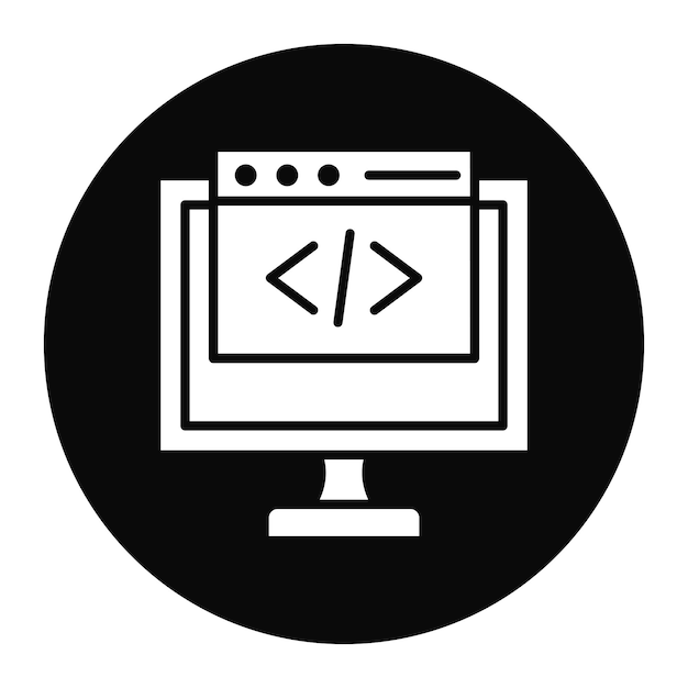 front end development vector icon can be used for no code iconset