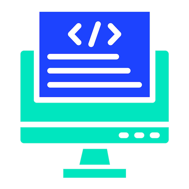 Front end Vector Icon Design Illustration