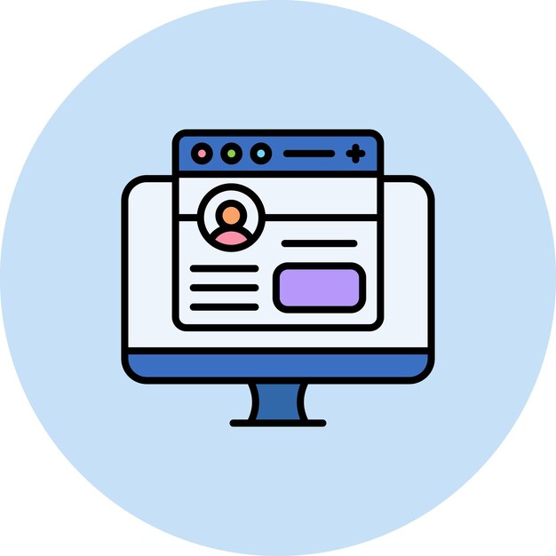 Frontend Development Flat Illustration