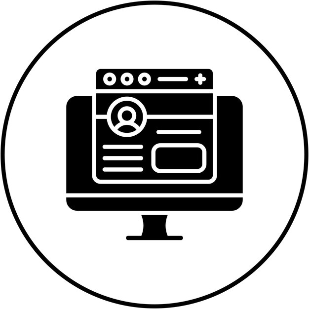 Frontend Development icon vector image Can be used for Computer Programming