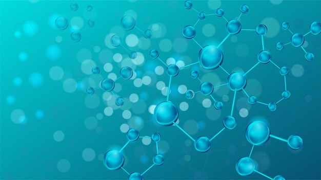 futuristic science lab and technology background