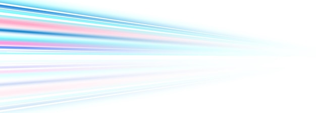 Futuristic speed lines with glowing motion blur dynamic blue streaks and neon trails create a high