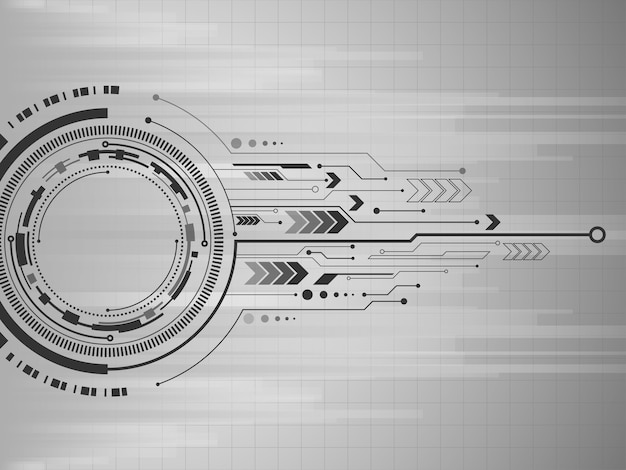 Futuristinen abstrakti teknologian tausta