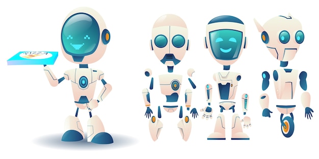 Futuristinen robottirakentaja