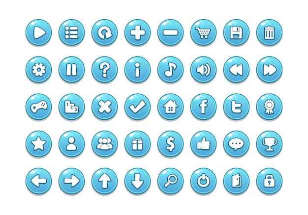 Game Button Templates