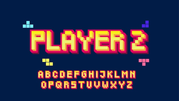 game over font