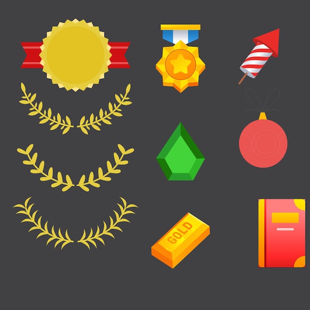 game ui buttons and elements for space interface space kit for mobile app menu buttons screen ro