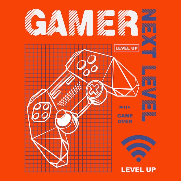 Gamer Next Level Graphic