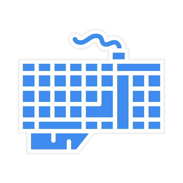 gaming keyboard icon vector image can be used for gaming ecommerce
