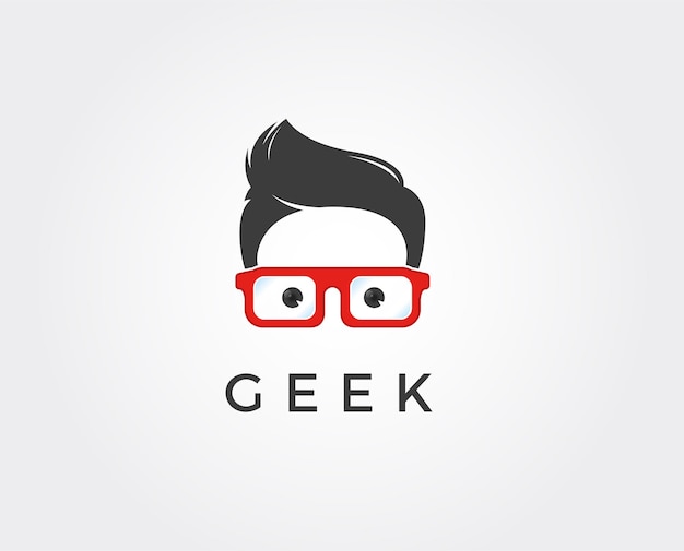 Geek Infinity logo vector template, Creative Geek logo design concept