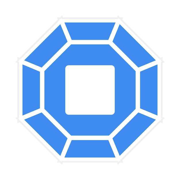 Gem icon vector image Can be used for Mining And Crafting