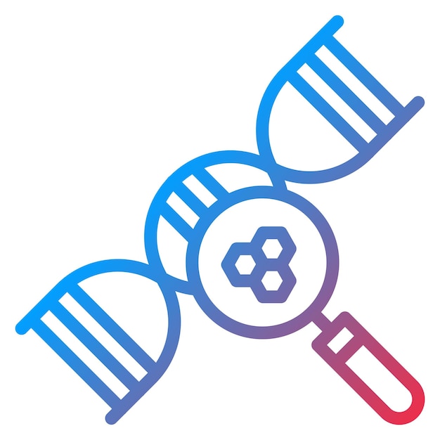 Genetics icon vector image Can be used for Virtual Lab