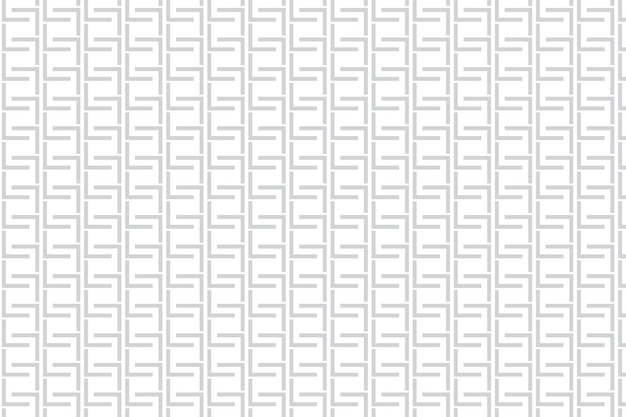 Geometric Grid of Repeating Grey Shapes
