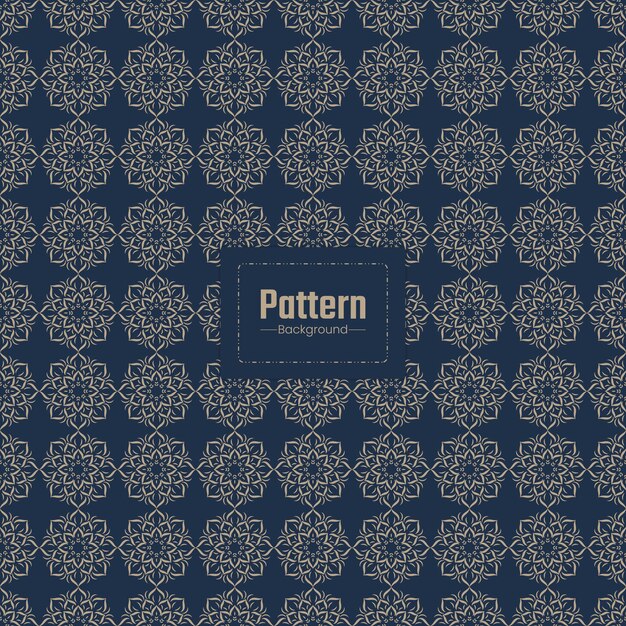 geometric pattern background mandala flower geometric color pattern vector illustration