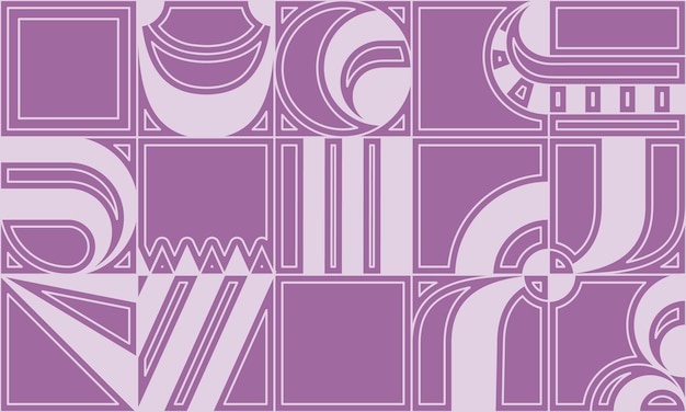 Geometric pattern in a minimalist style An idea for decorative design interior design mosaics and creative inspiration