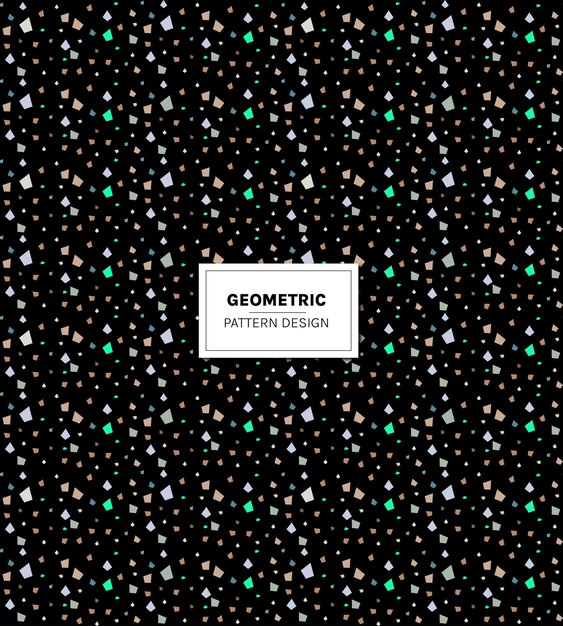 Geometric pattern pattern design vector