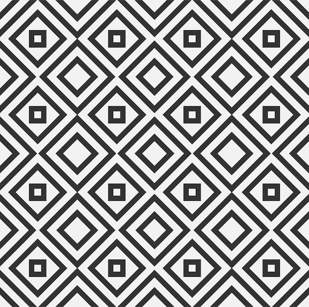 geometric pattern seamless black and white vector abstract EPS