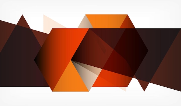 geometric polygonal vector background triangles and lines modern low poly style business or techno wallpaper