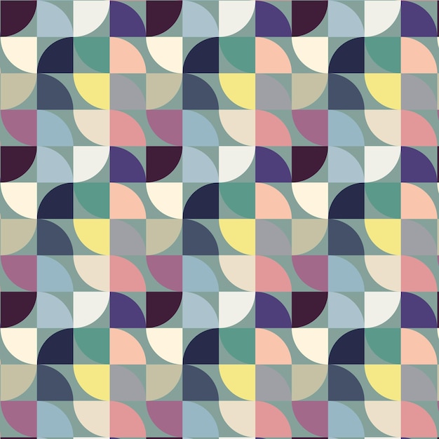 Geometric seamless pattern design
