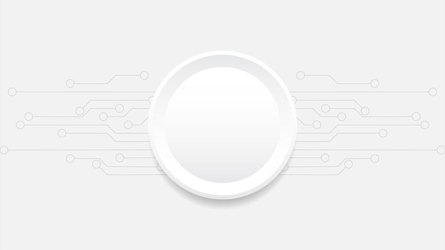 geometric shape  sphere white background decorative technology line background horizontal template for web banner advertising products  .