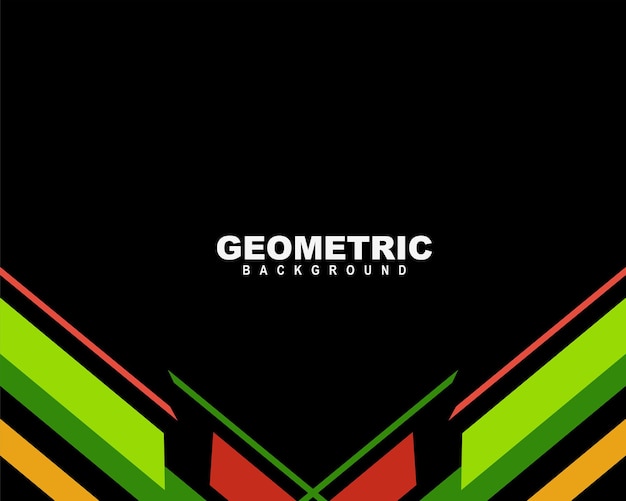 Geometric shapes abstract background design modern