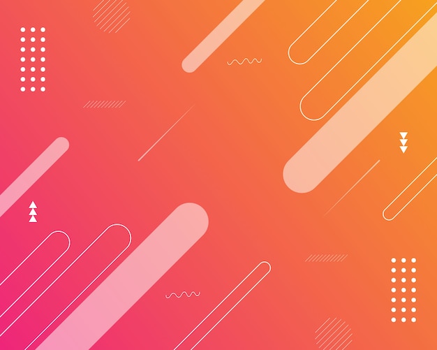 Geometric Shapes Gradient Background