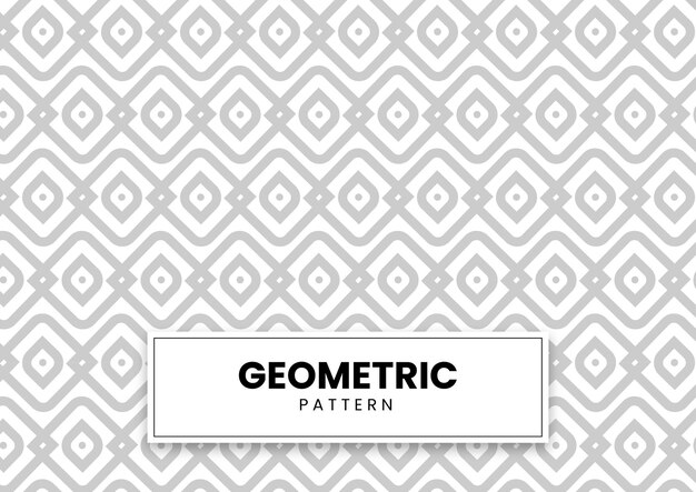 Geometric Simple Modern Pattern Vector Template