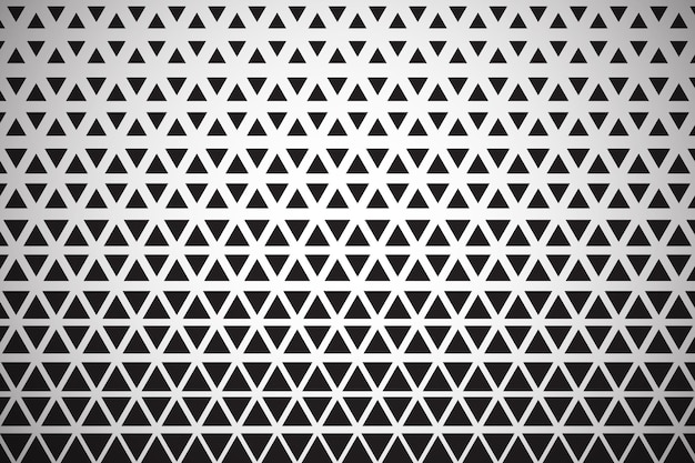 Geometric Triangle Cutout Pattern with Gradient Background