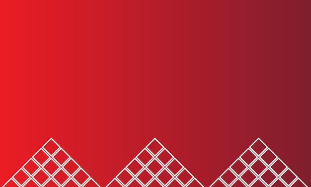 geometric triangle red white abstrack line design vector background for business presentation