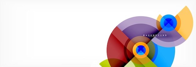 Geometrinen ympyrä – abstrakti tausta – luova geometrinen taustakuva