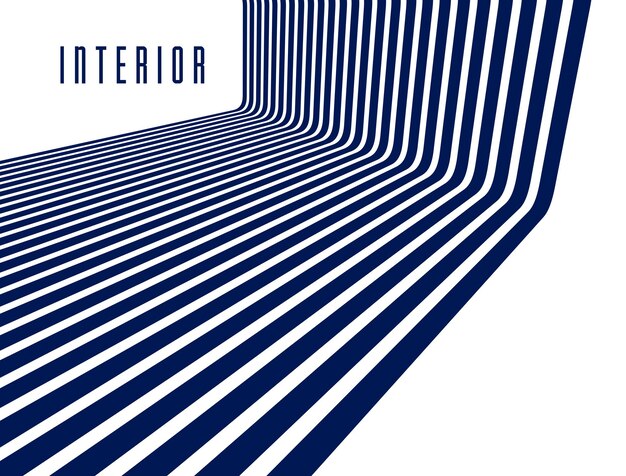 Geometriset taustat, joissa on minimaaliset yhdensuuntaiset 3d-renderöidä-linjat, vektorin abstrakti kuvitus, viileä elementti dimensionaaliseen designiin, funky-tyylinen ulkoasu mainosjulisteisiin, bannerit ja kansiin.