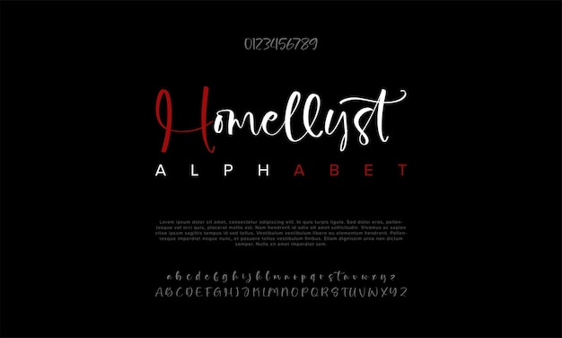 gerhaus vector alphabet with two sets of letters