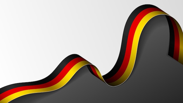 Germany ribbon flag background Element of impact for the use you want to make of it