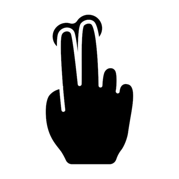 Gesture set icon Swipe tap doubleclick rotate pinch zoom scroll gesture touchscreen interaction user interface hand movement multitouch gesture swipe pinch control