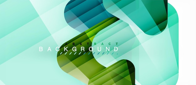 Glass triangles modern geometric composition abstract background