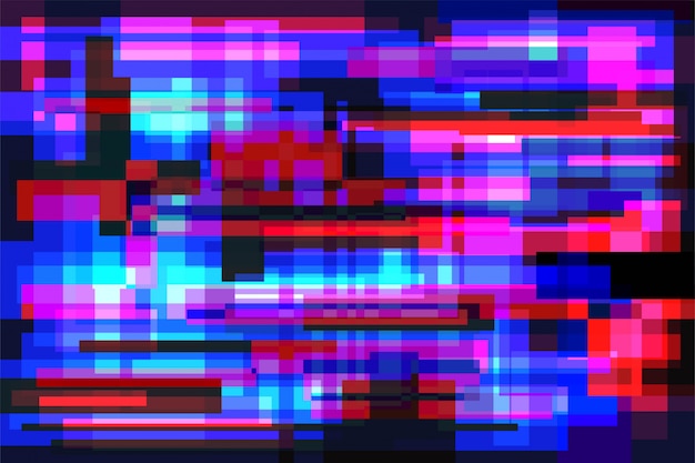 GLITCH-TAUSTAVEKTORI