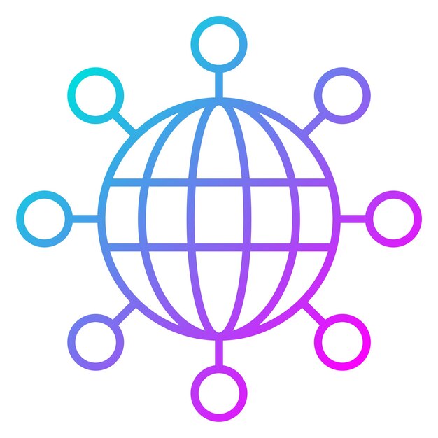 Global Infrastructure vector icon Can be used for Data Analytics iconset