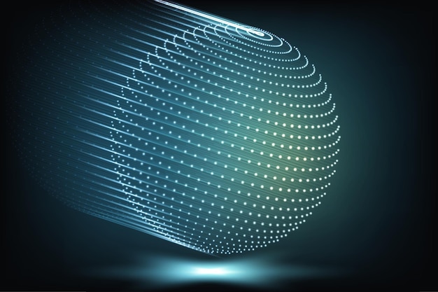 Glowing particles background abstract digital dark illustration