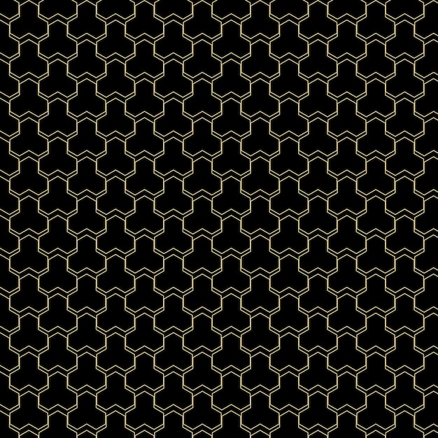 Gold and white diagonal lines seamless vector pattern