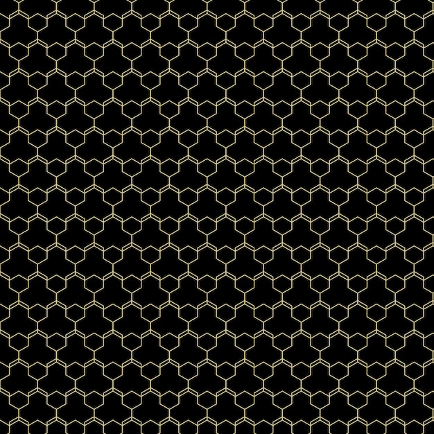 Gold and white diagonal lines seamless vector pattern